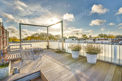 Preview: View of beautiful veranda