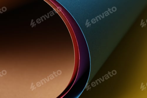 Preview: Multicolored sheets textured background, macro. Abstract background