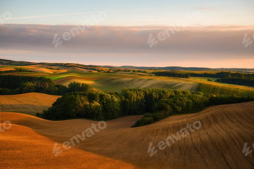 Preview: A beautiful landscape of the hills