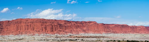 Preview: Los Coloradas red rock wall, Valley of the Moon (Valle de la Luna), Ischigualasto Provincial Park, S