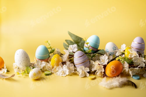 Preview: Spring Easter holiday background