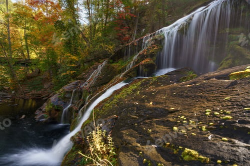 Preview: Bald River Falls, Tellico Plains, Cherokee National Forest. Appalachian Mountains, Tennessee