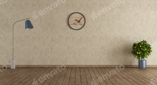 Preview: Minimalist empty room
