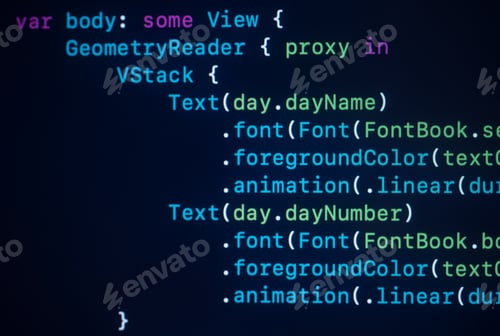 Preview: Closeup screen code