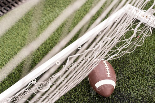 Preview: American football arena. Mixed media