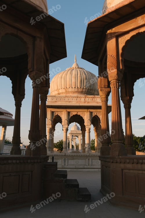 Preview: Royal cenotaph, Bikaner, Rajasthan, India