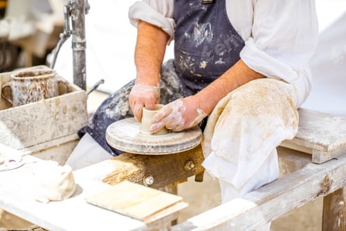 Preview: Potter making jugs