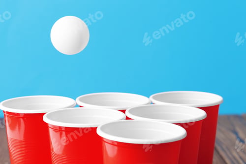 Preview: College party sport - beer pong