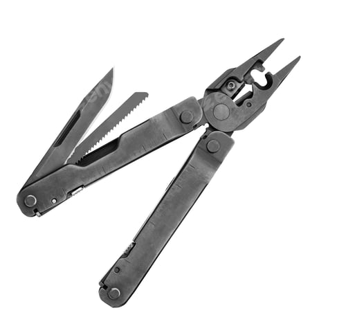 Preview: Steel pliers folding multi tool opened