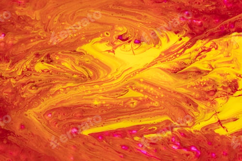 Preview: Abstract flow of liquid paints in mix