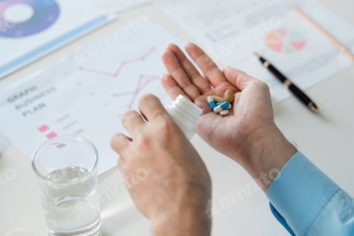 Preview: Sick days managing health with medication in a home office environment - a guide to wellness and
