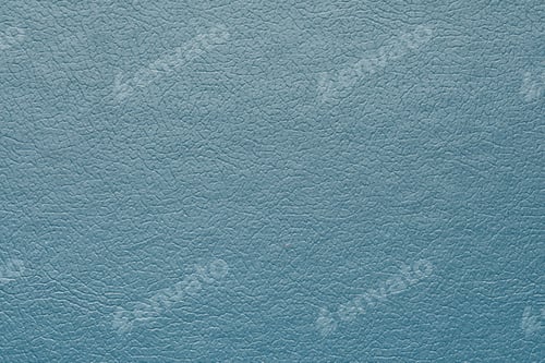 Preview: Synthetic blue leather for background. Close-up decoration texture material