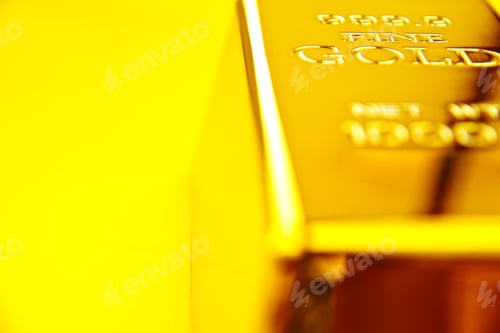 Preview: Gold bars concept