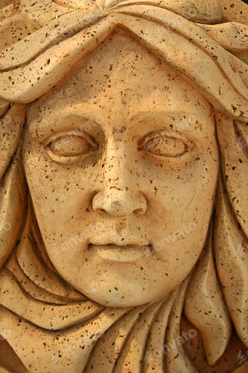 Preview: Statue face