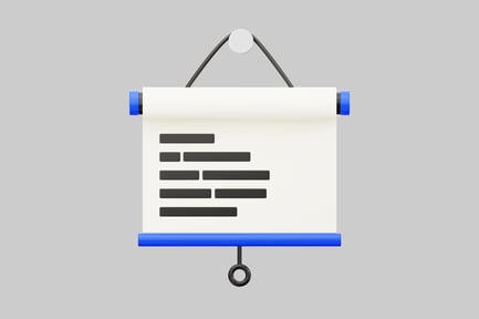 Preview: Classroom pull-down whiteboard