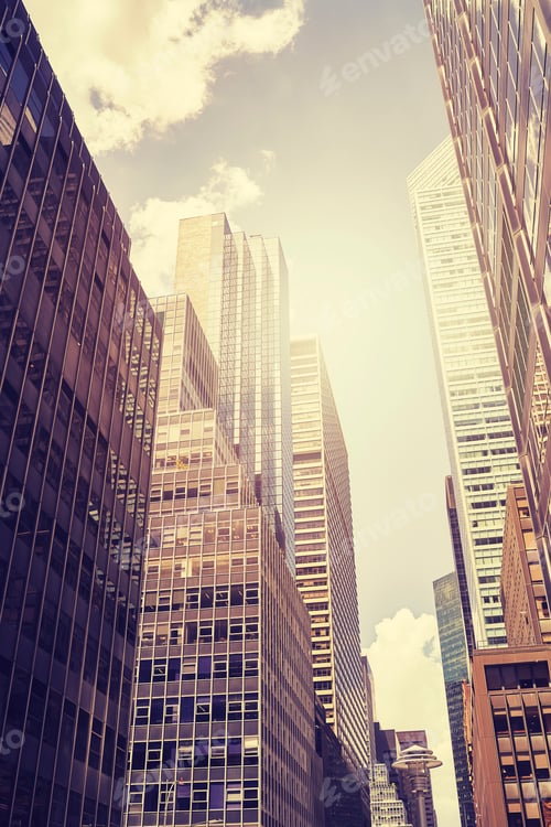 Preview: Manhattan skyscrapers, NYC, USA.