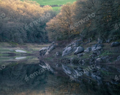 Preview: Quiet Autumn Sunset on the River