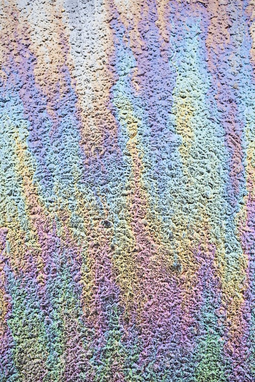 Preview: Oil Spill Pattern on Wet Asphalt.