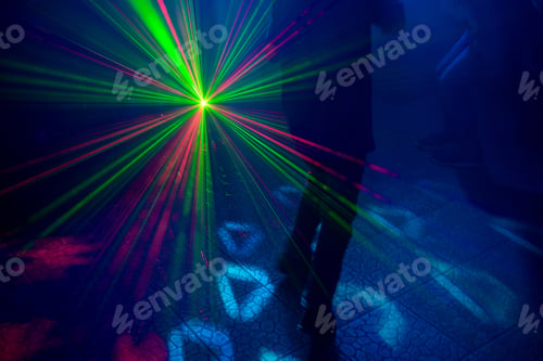 Preview: Colored disco lights,party background!