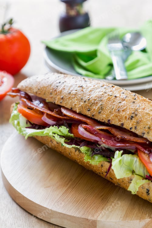 Preview: Bacon sandwich