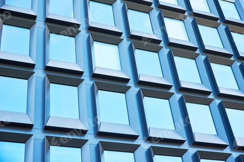 Preview: Modern building facade with windows
