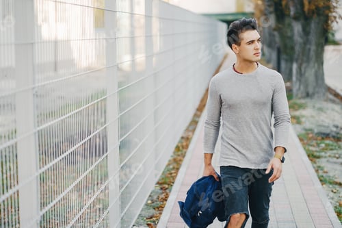 Preview: stylish guy in the city