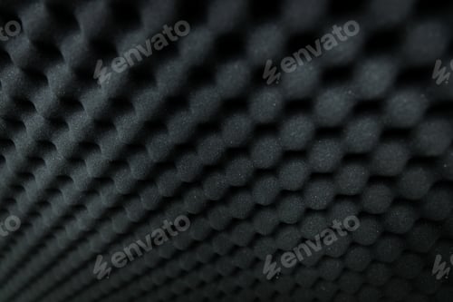 Preview: image of soundproofing foam in studio background