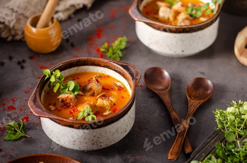 Preview: Pumpkin chilli soup