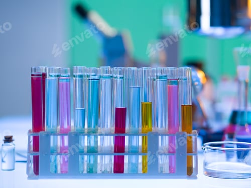 Preview: colorful medical tubes