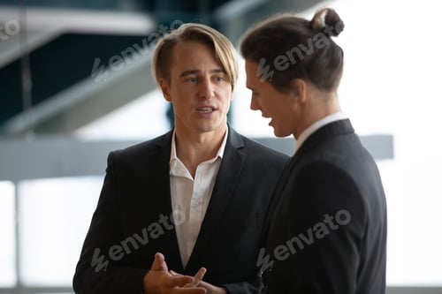 Preview: business person team group meeting discussion with partner teamwork for corporate working plan