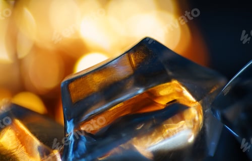 Preview: Abstract look of crystal and warm light