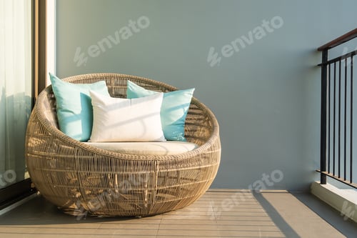 Preview: Comfortable pillow on sofa chair
