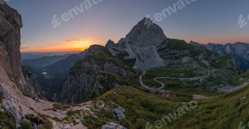 Preview: Beautiful sunrise in the Julian Alps