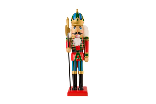 Preview: #6590 Red nutcracker isolated on a transparent background