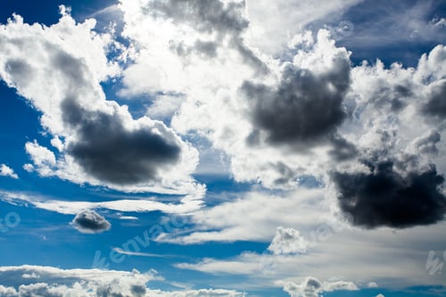Preview: colorful dramatic sky with cloud at sunset.