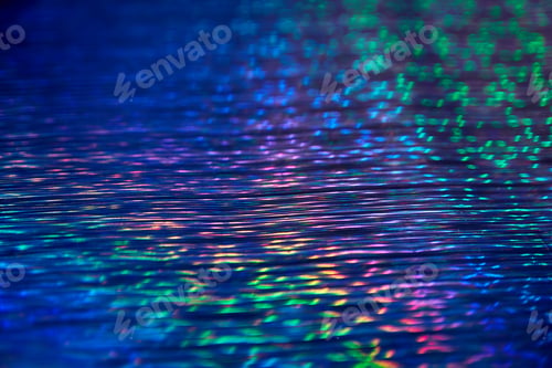 Preview: Holographic abstract neon background. Wallpaper.