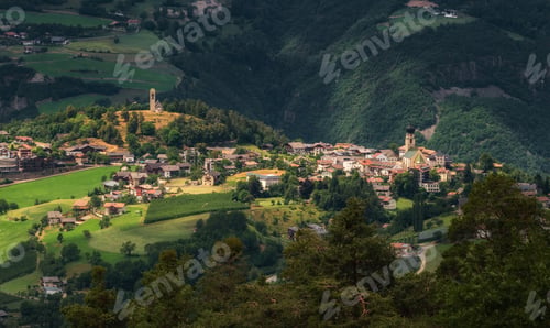 Preview: Village in the Italian Dolomites