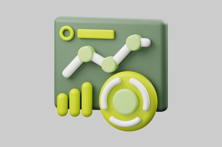 Preview: Financial chart doughnut graph icon