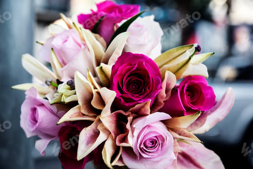 Preview: Wedding flowers, bridal accessory