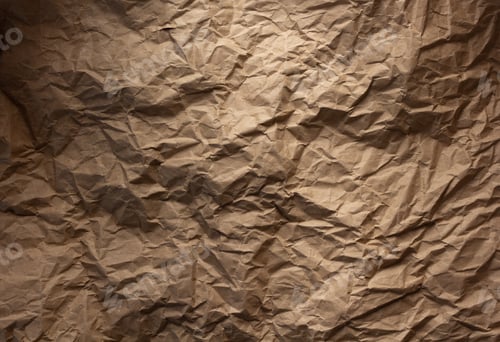 Preview: Parcel paper as background texture. Recycling concept with brown paper heap