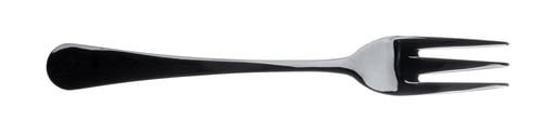 Preview: Silver fork isolated on white background close up