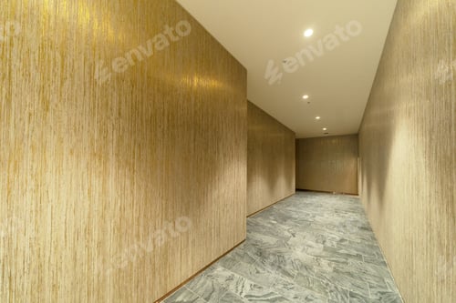 Preview: Empty big room, Interior design decoration.