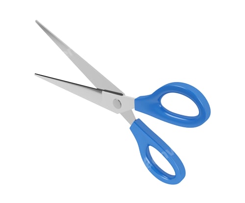 Preview: Blue scissors