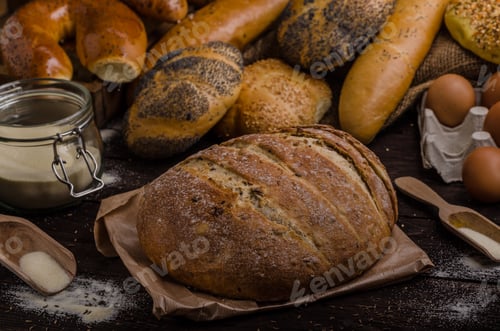 Preview: Homemade bread, product photo
