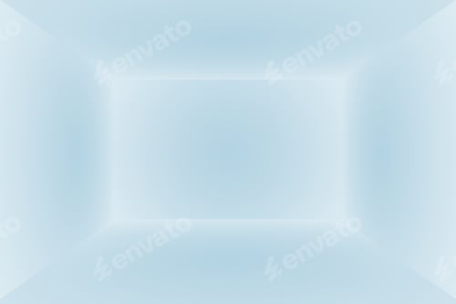 Preview: Abstract Luxury gradient Blue background. Smooth Dark blue with Black vignette Studio Banner. 3D