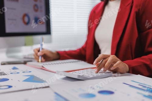 Preview: Professional preparing financial report calculating data