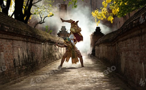 Preview: Khon, Is a classical Thai dance in a mask. In Ramayana literature