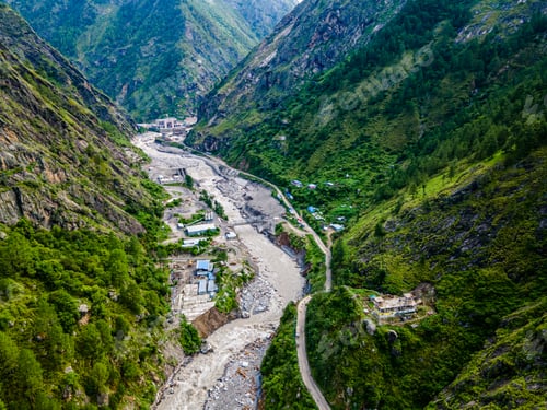 Preview: Aerial View Of Rasuwagadhi Flood Devastation In Nepal