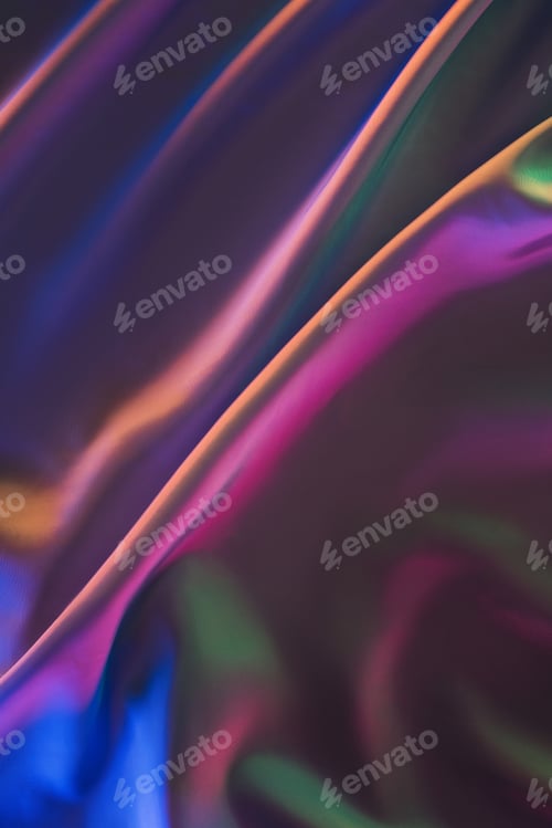 Preview: pink and violet shiny silk fabric background