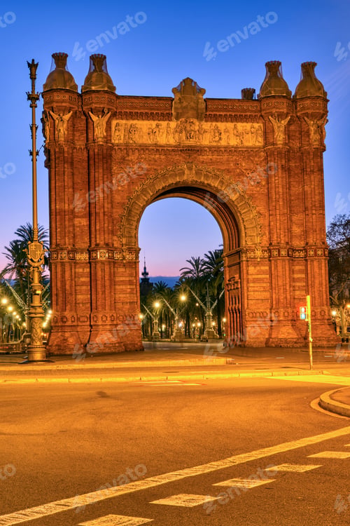 Preview: The Arc de Triomf in Barcelona